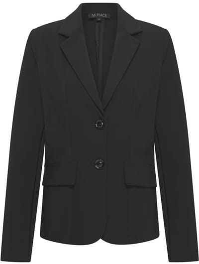 MI PIACE - Bonded Travel Uni Blazer 202646 Black - Maat : M