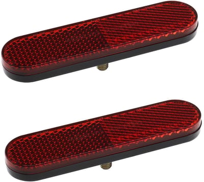 Store_7 - Elektrische Scooter Reflector - Reflecterende Waarschuwing - Rood - Universele Montage - Veiligheid - Geschikt voor Auto's, Motoren en Fi...