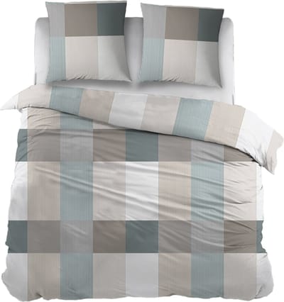 Snoozing Rudolf Dekbedovertrek - Eenpersoons - 140x200/220 cm - Green
