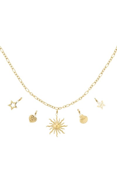 Zonnige DIY ketting