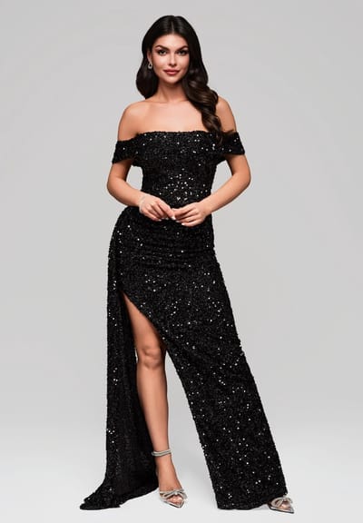 LARICA Jurk - Rits - Jurk Zwart S