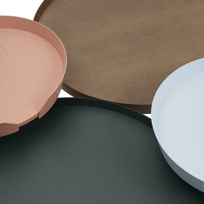 Muuto Around Tafel L - donkergroen