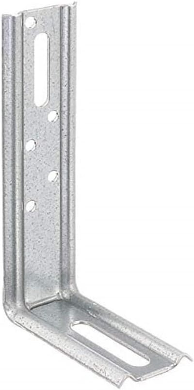 Hoekverbinders - Verstelbare hoek - Meubels verbinden - Sendzimir verzinkt - 70 x 120 x 30 mm - Zilver