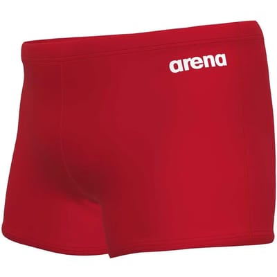 ARENA | M Team Swim Short Solid red-white (Maat - 90)