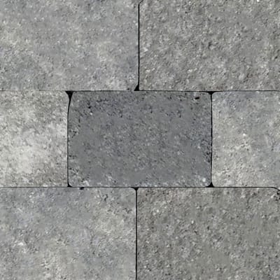 Pebblestones Plus 20 x 30 x 6 cm tuintegel Grijs/Zwart 16,67 stenen...