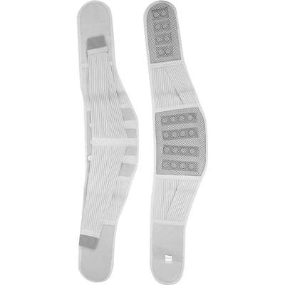 Magnetische Lendesteunband Unisex Ademend Taille Lendelcorrectie Brace Grijs S grijs