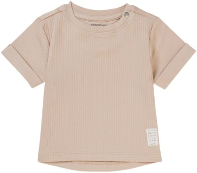 Noppies Unisex Tee Bernice short sleeve Unisex T-shirt - Doeskin - Maat 50