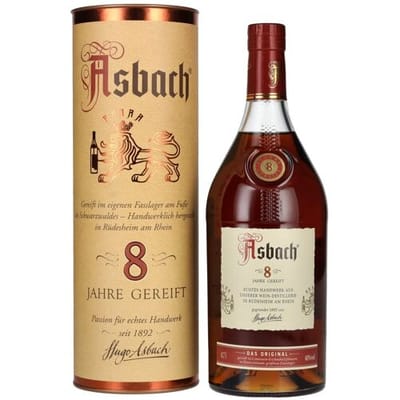 Asbach Privatbrand 8 Years 40% Vol. 0,7l in geschenkverpakking