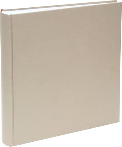 Deknudt Frames fotoalbum - beige linnen - 100 witte pagina's