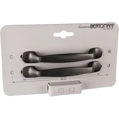 Bertomani Meubelgreep 2031 - Geweerkleur - 96mm - 2 Stuks