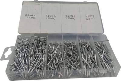Assortimentsdoosje Popnagels 500 Dlg.