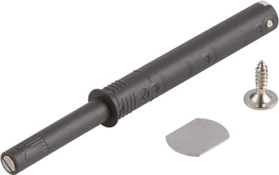 K-PUSH druksnapper met magneet 37 mm antraciet