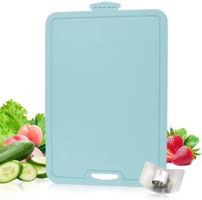 Dailygoods- Snijplank Siliconen - Antislip Snijmat - Vingerbescherming - Hittebestendig - 36,5 x 25 cm - Duurzaam Materiaal