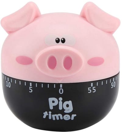 Dailygoody - Keuken Timer - Mechanische Varkentimer - Duurzaam en