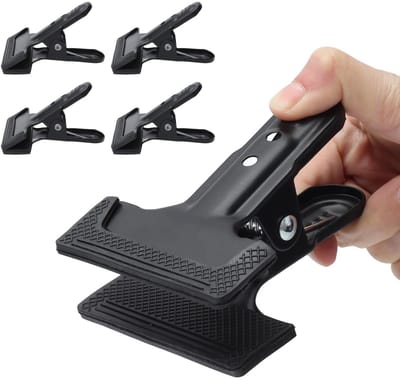 Solidchoice- Veerklemmen Set - Ergonomisch Handvat - Harde Grip Clips - Klemmen voor Houtbewerking - Klemmen voor Fotostudio - Stevige Klemming