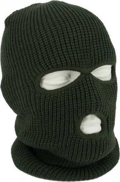 Bivakmuts Armygreen - Leger Groen - Warme Muts - Rekbaar - Onze Size - Balaclava - Motor