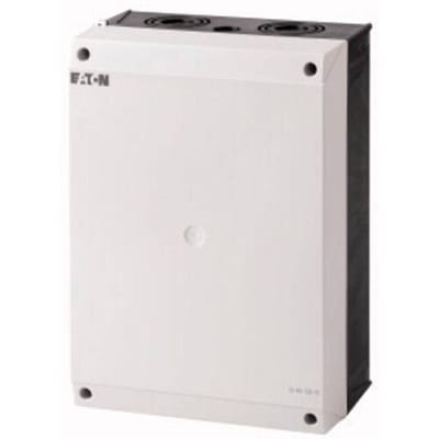 Eaton CI-K5-125-TS 206891 Lege behuizing Voor DIN-rail montage (l x b x h) 125 x 200 x 280 mm NOT-AUS Grijs-wit (RAL 7035), Zwart (RAL 9005) 1 stuk(s)