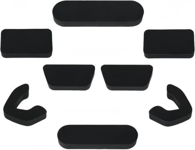 Helm Padding Set - Vervangende Voering - Helm Comfort Verbeteren - Universele Pasvorm - 15 x 8 x 4 cm