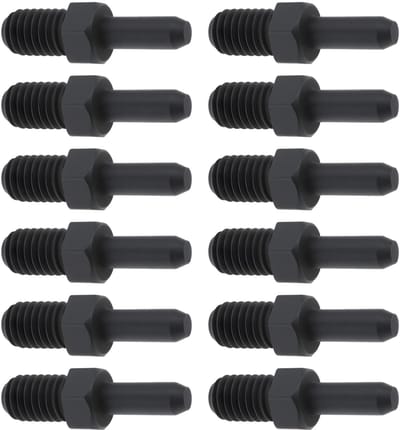 Dailygoody - M5 Vervangingspinnen - 12 Stuks - Precisie Fit voor Fiets Kettingbreker - Hoogwaardige Kwaliteit - Ideaal voor Fietsreparatie - Geschikt ..