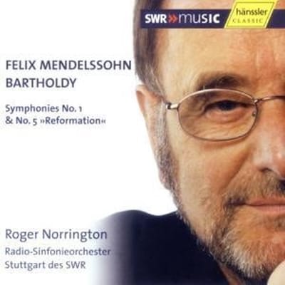 Radio-Sinfonieorchester Stuttgart Des SWR, Roger Norrington - Mendelssohn: Symphony Nos.1 & 5 (CD)