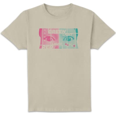 Squid Game Red Light Green Light Men's T-Shirt - Cream - L