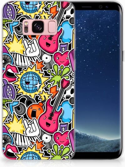 Samsung Galaxy S8 Silicone Back Cover Punk Rock