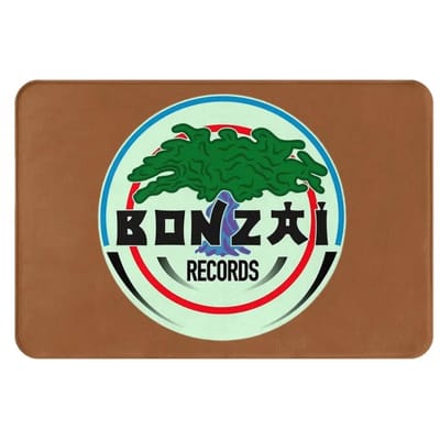 Disney Bonzai Records Deurmat Woonkamer Slaapkamer Badkamer Keuken Entree Vloerkleed Thuis Voetmat Antislip Tapijt Decor 30X50CM white