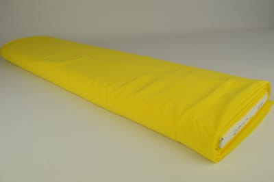 15 meter chiffon stof - Geel - 100% polyester