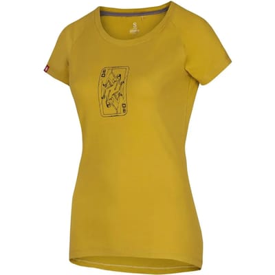 Dames-T-shirt Ocun Raglan T yellow