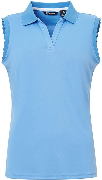 Abacus Golf Victoria Dames Mouwloos T-shirt Blauw XS Vrouw