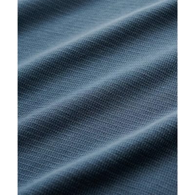 Superdry Trui Henley Textured Blauw - Maat S - Heren
