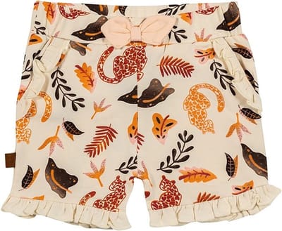 Frogs and Dogs - Jungle Shorts AOP | Off White - Katoen - Maat 80