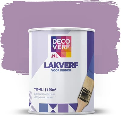 Decoverf lakverf purper, 750ml