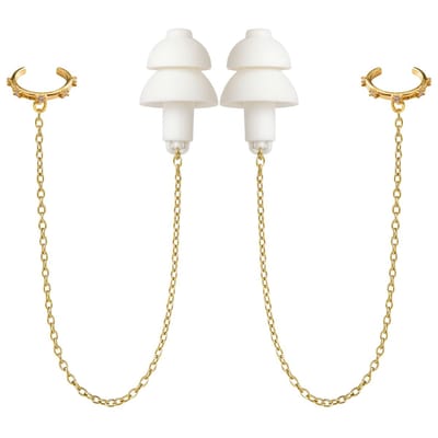 Earcuffs Voor Oordopjes - (Clip) - Oordopjes Festival - Oordoppen - Oorbellen Dames - Te Gebruiken Met Airpods - Goudkleurig