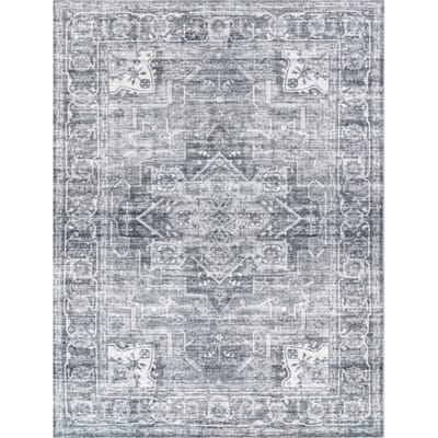 Wasbaar tapijt Cambria grijs  60x100 cm