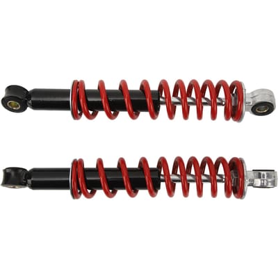 Amortisseurs 270mm Ressort en Alliage d'Acier Suspension Amortisseur Jambe de Force pour Dirt Pit Bike ATV Go Kart 50cc à 125cc black