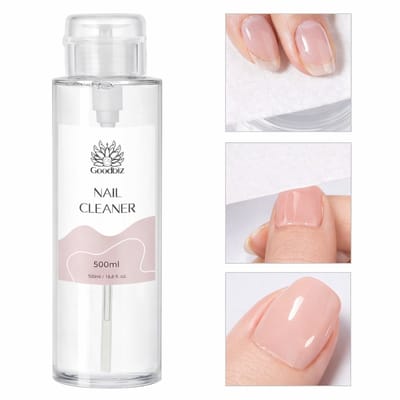 Goodbitz - Nagelreiniger - 500 ml - Nailcleaner - Nail cleaner - Nail cleanser gellak - Nail cleaner voor gelnagels - Nail cleaner ontvetter - Nailcleanser - Nagelcleaner