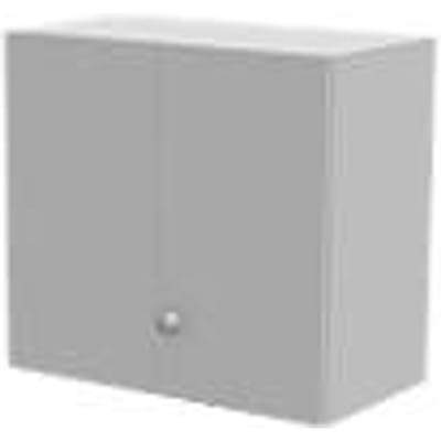 Schäfer Shop Genius Opzetkast TETRIS WALL, 2 ordnerhoogten, deuraanslag rechts, B 800 x D 440 x H 740 mm, lichtgrijs