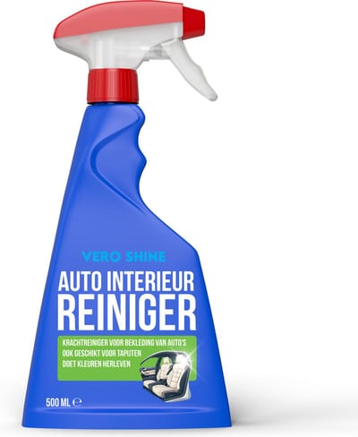 Vero Shine Interieur Reiniger Auto (500ml), Vlekkenreiniger voor autobekleding