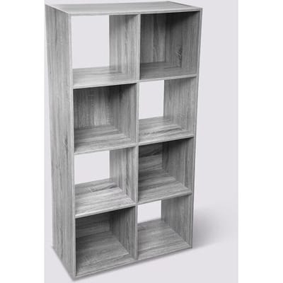 FIVE Plank Kubus Design Mix'n Modul - L. 67 X H. 134 Cm - Grijs