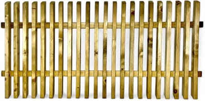 Tuinafscheiding Element - Houten Schutting - Privacy Creëren - KDI Groen Geïmpregneerd - 180x90 cm - Bruin