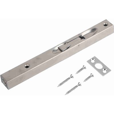 Huispoort Deur Beveiligingswacht 304 Roestvrij Staal Inbouw Grendelbout Schuifslot 8 inch