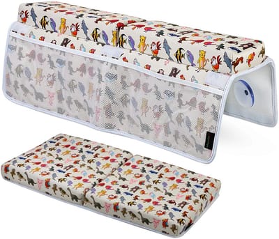 Knie- en elleboogbeschermingsset met dierenprint
