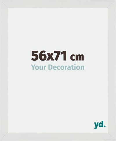 Your Decoration - Fotolijst 56x71 cm - MDF - Wit Mat - Mura