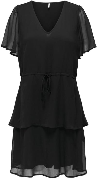 JDY - JDYMELLY S/S LAYER DRESS WVN LO - Dames - Mini jurken