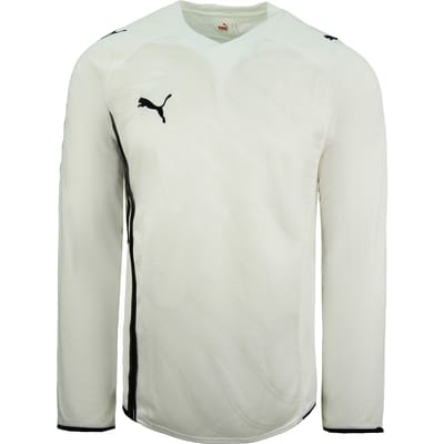 Puma King PAOK FC Derde Lange Mouw Wit Zwart Heren Voetbal Top 737223 01