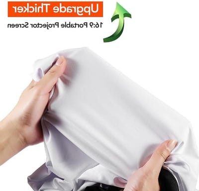 Projectiescherm - Wit doek - Film kijken - 4K ondersteuning - 120 inch - Wit