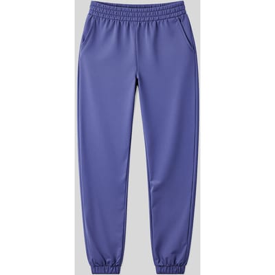 Dames Hoge Taille Relaxed Fleece Joggingbroek