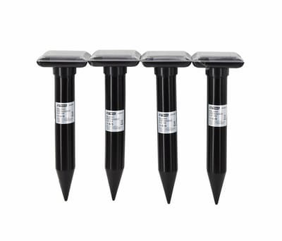 Awtools AW62011 - Mollenverjager - Batterij - Set van 4 - Weerbestendig
