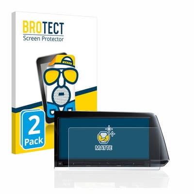 BROTECT - Screenprotector voor Volkswagen Golf 8 2020 Discover Pro 10" 2020 - Folie Beschermfolie matte 2 Stuks